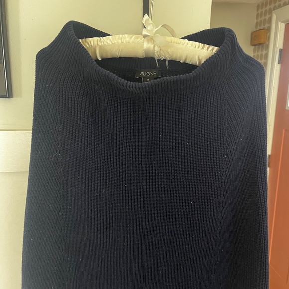 Aligne Miisti cotton knit maxi skirt in navy - S - Picture 4 of 6